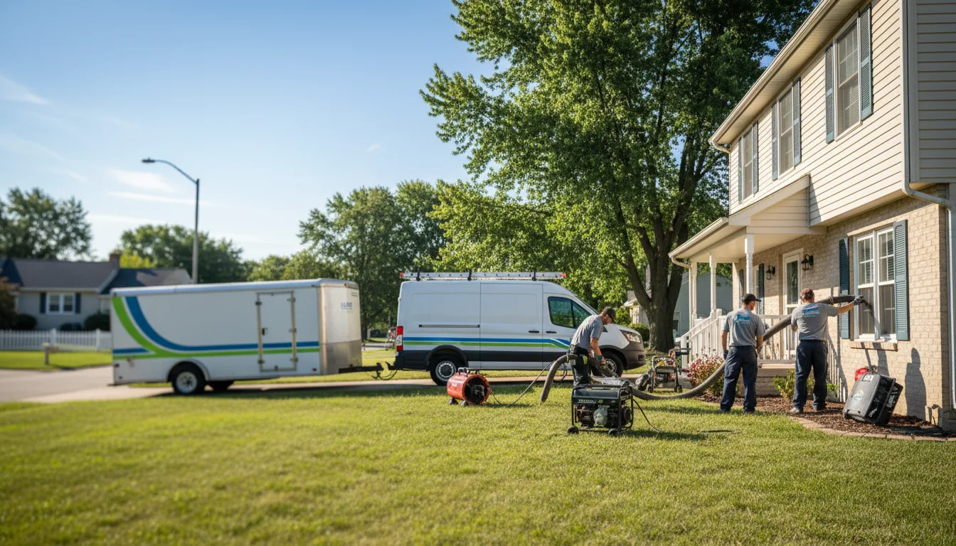Flooded Basement Restoration And Cleanup With Repair in Garden City, KS near me
